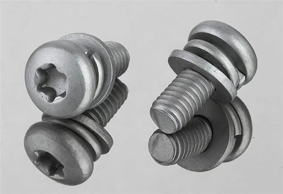 Sems skrutka Dacromet Plated Torx Pan Head